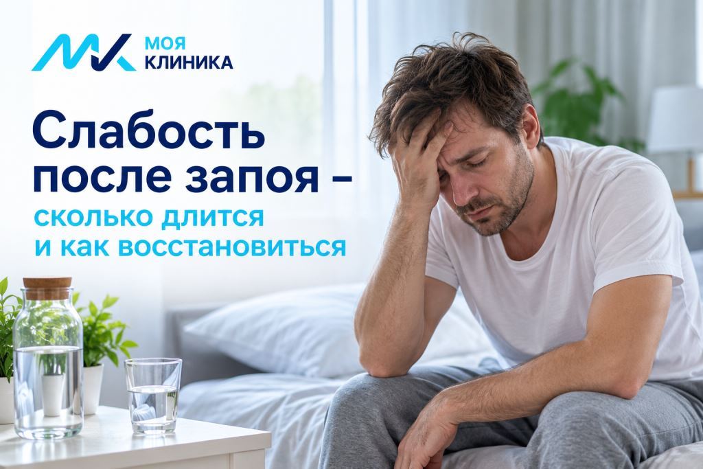 Слабость после запоя - сколько длится и как восстановиться