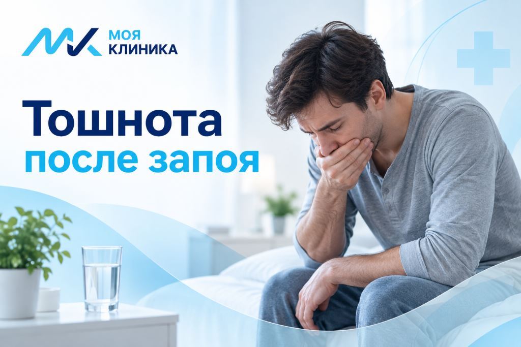 Причины тошноты после запоя